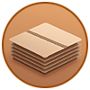 corrugated cardboard